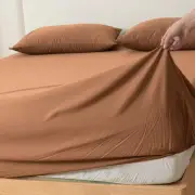 Bamboo Fitted Sheet - Terracotta, King