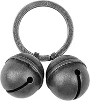 Lotsdonxia 2-Piece Loud Cat and Dog Bells Set Small Copper Bells for Pet Collars Enhancing Safety During Outdoor Adventures