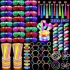 286PCS Glow in the Dark Party Supplies for Kids Adult, Light Up Party Favors ...