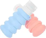GARVALON 2pcs Bottled Travel Containers for Shampoo and Conditioner Travel Size Liquid Containers Empty Lotion Bottles Travel Lotion Bottles Airline Approved Liquid Containers Travel Bottle