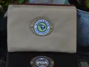 Myrtle Beach Tan Canvas Zipper Bag - Great Gift