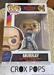 MURRAY 1543 Stranger Things Funko Pop Vinyl New in Mint Box + Protector