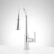 Signature Hardware Greyfield Single-Hole Pull-Down Kitchen Faucet