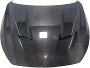 hood scoops for cars， Carbon Fiber Engine Cover Compatible For Infiniti Q50 Q50L 2013-2024 Modified Bonnet Hood Scoop Surround