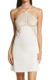 Wacoal Women’s Scene Stealer Chemise, Cream, Size Large