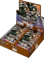 Bandai Union Arena Attack on Titan Booster Box UA23BT