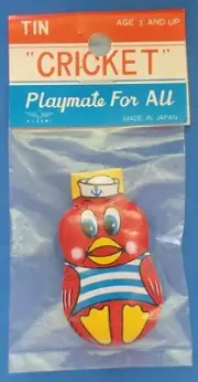 Vintage Toy Clicker Noise Makers (NEW OLD STOCK JAPAN) DIXIE CUP SAILOR CAP