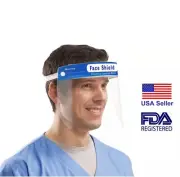 3 Pcs Safety Full Face Shield Reusable Washable Protection Cover Face Mask