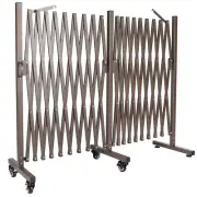 Retractable Driveway Fence Gate Expandable 205 Inches Fence,Dog Gate Outdoor,Por