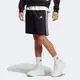 Adidas M 3S SJ 10 SHO IC9382 男 短褲 運動 訓練 休閒 吸濕排汗 舒適 穿搭 黑白