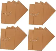 SEWACC 20pcs Paper Wrapping Storage Bags Simple Style Envelopes Perfect for Documents