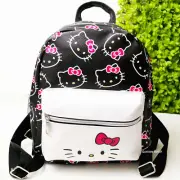 Sanrio Hello Kitty Mini Backpack Ladies Purse 10" Faux Leather Authentic New