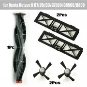 Rolling Brush Side Brush HEPA Filter for Neato Botvac D Series Vacuum Cleaner
