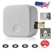 Advanced Smart Lock with Remote Access and Voice Control - Sleek White Design