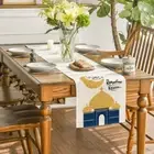 Dining Table Decoration Table Mat Linen Tablecloth Meal Mat Placemat Muslim