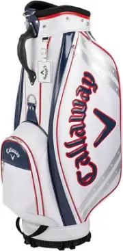 Callaway Golf Men's Caddy Bag CRT SPORT 23 JM 9 x 47 inch 3.3kg White Navy Red