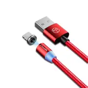 2 Pcs 8 Pin to USB Magnetic Charging Cable for Series 1, Length : 1m(Black)