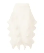 Issey Miyake Linkage Skirt 2 washi white