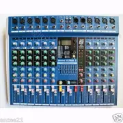 MICWL 10 Channel Studio Microphone Mixer Mixing Console 24-Bit Effect Processor