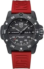 [Luminox] 3875 Men's Master Carbon Seal Automatic Red Strap Watch