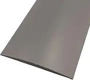 Floor Transition Strip, 1m*5cm Self Adhesive PVC Door Divider, Flooring Threshold for Tile, Wood, Laminate, Joins Gap (Dark Grey)