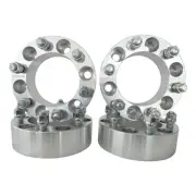 (4) 2" For Chevy Wheel Spacers Adapters 6x5.5 Silverado 1500 Tahoe Suburban GMC