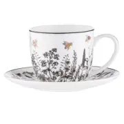 Ashdene Queen Bee Cup & Saucer 350ml 15.7X15.6X8.5cm
