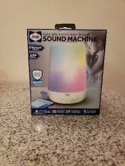Sealy Night Light & White Noise Therapy Sound Machine Bluetooth & App Control C2