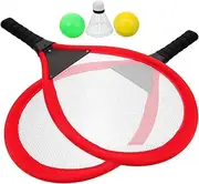 BESPORTBLE 1 Set Portable Badminton Racket for Outdoor Sports Enhances Hand Eye Coordination Promotes Parent Interaction Easy to Use for Fun Playtime Activities