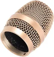 FRCOLOR Metal Mic Ball Head Replacement for Durable Mesh Grille for Wireless Mic Supplies for Ktv Conference Rooms and Stage Performances