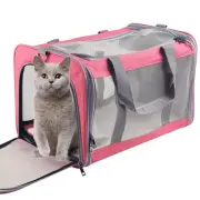 Cat Dog Carrier for Small Medium Cats Pet Carrier for Large and Medium Cats P...
