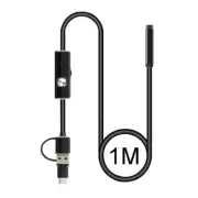 480P MicroUsb Typec 3in1 Borescope Camera Waterproof Inspection Tool