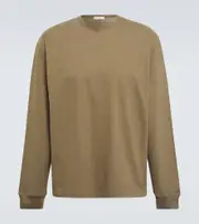 [The Row] The Row Kirk cotton jersey top AU 93 beige