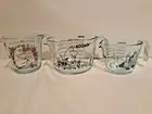 Moomin x Pyrex 3 Piece Measuring Cup Set 1000 ML, 500 ML, 250 ML-New!