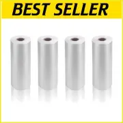 Bulk Clear Food Storage Bags - 12" x 20" with Shatterproof Zipper Closure
