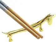 Cute Chopstick Rest | Decorative Utensil Rest,Stainless Steel Animal Shape Spoon Rack, Chopsticks Holder Decorative for Dining Room Hotel