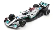 Model Car formula 1 F1 Scale 1:18 spark Model Mercedes F1 W13 Russell 2022