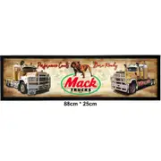 Mack Trucks Bar Runner Mat 88x25cm