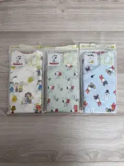 Snoopy m7H Uniqlo Miffy Body Suit Open 60Cm 3 Sheets Underwear