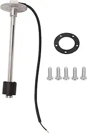 NDNCZDHC 240‑33ohm Fuel Level Sensor 200mm Oil Liquid Tank Fuel Sending Unit Water Level Sensor IP67 Waterproof for Ship Yacht Truck RV