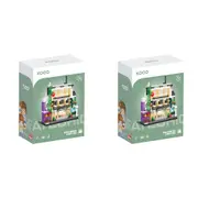 2x 309pc Koco Police Station Childrens Building Bricks/Blocks Assemble Toy 6y+