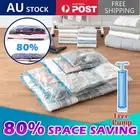 18x Vacuum Storage Bags Clothes Sealer Bags Space Saver Storage Seal Compressing