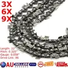 3/6/9X Chainsaw Chain 22" Inch 86DL 325 058 Fit For BAUMR-AG SX75 MTM 72SX 62SX