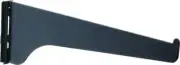 Knape & Vogt 180 Black 8" Shelf Bracket