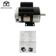 5HP SPL Single Phase Electric Motor Air Compressor Motor 3450 RPM 230V 56HZ 7/8"