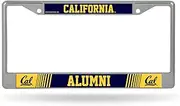 Rico California Berkeley Golden Bears Alumni Chrome Metal License Plate Frame