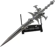 8.66 inchs Arthas Frostmourne Sword Metal Models Desktop Display Collection Gift