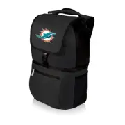 Black Miami Dolphins Zuma Cooler Backpack