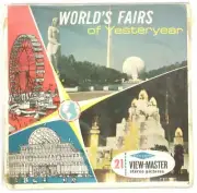 World's Fairs Of Yesteryear 1939 1958 1962 3d View-Master 3 Reel Packet SEALED