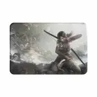 Tomb Raider Game Doormat Bath Mat Lara Croft Balcony Carpet Entrance Door Rug